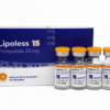 Lipoless 15mg - 4 ampolas
