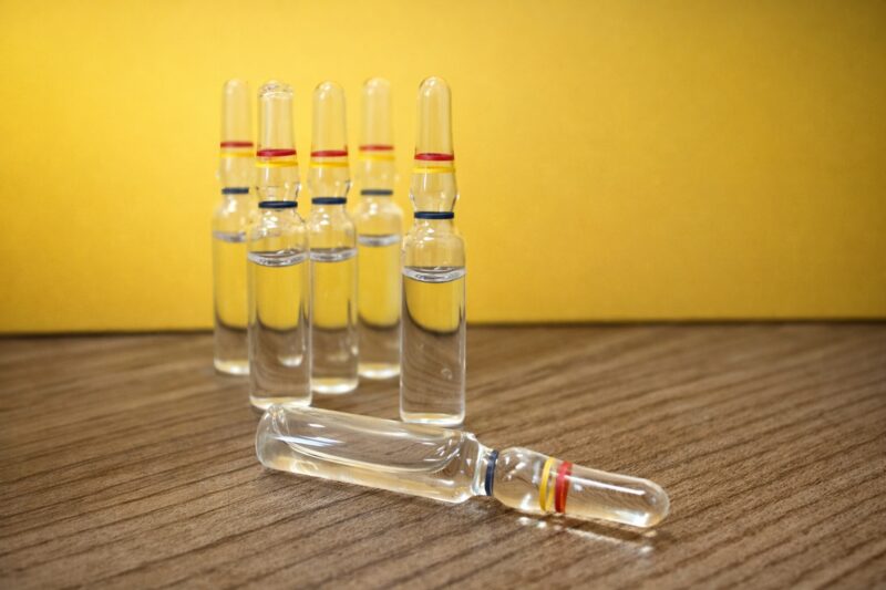 Água bacteriostática 12ml - 6 ampolas