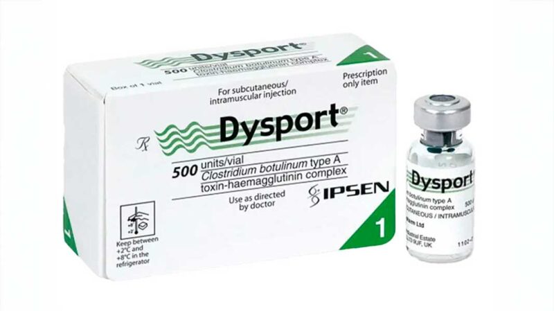 Dysport 500ui de botox