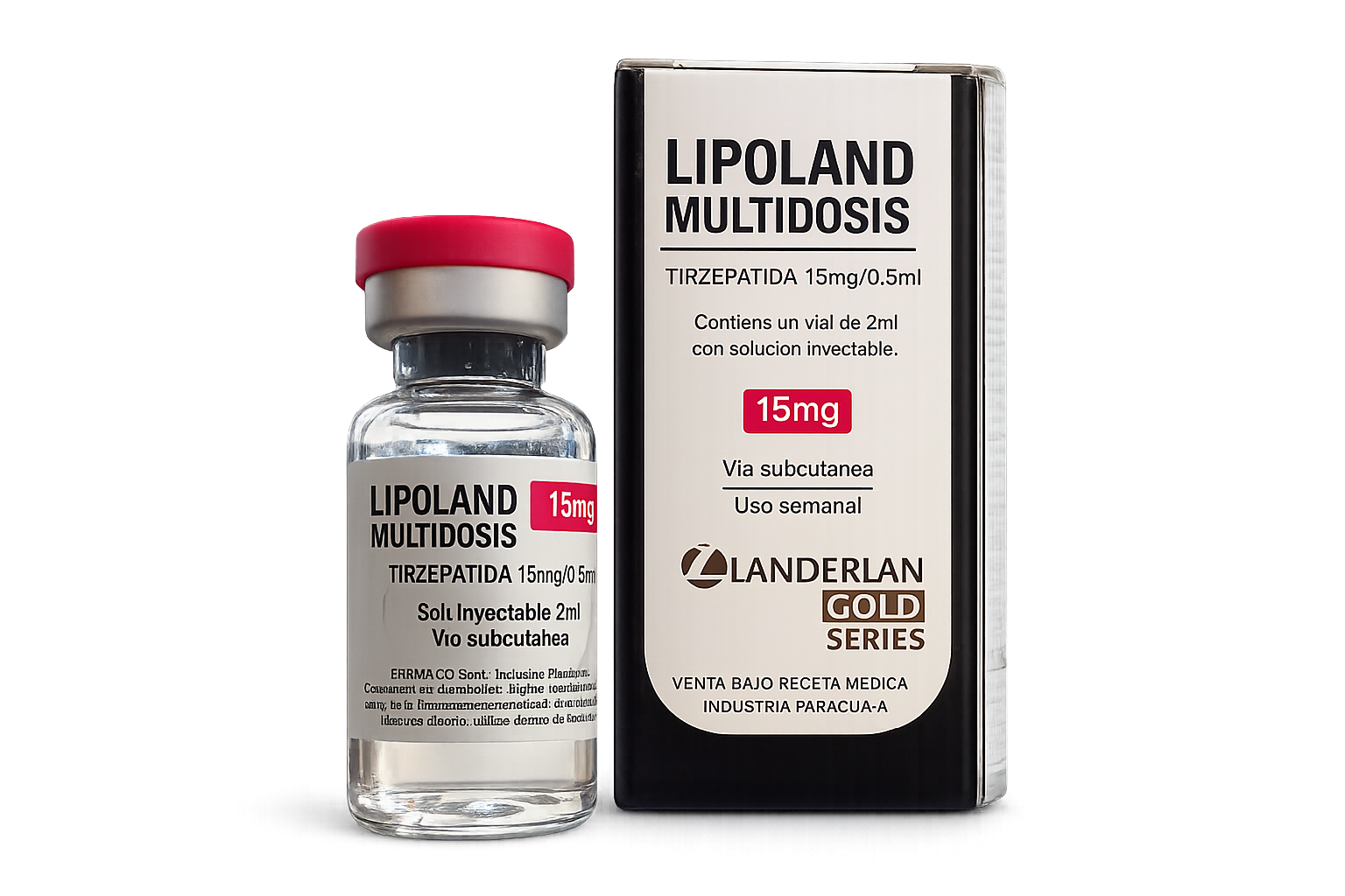 Lipoland 15mg - Ampola única 60mg