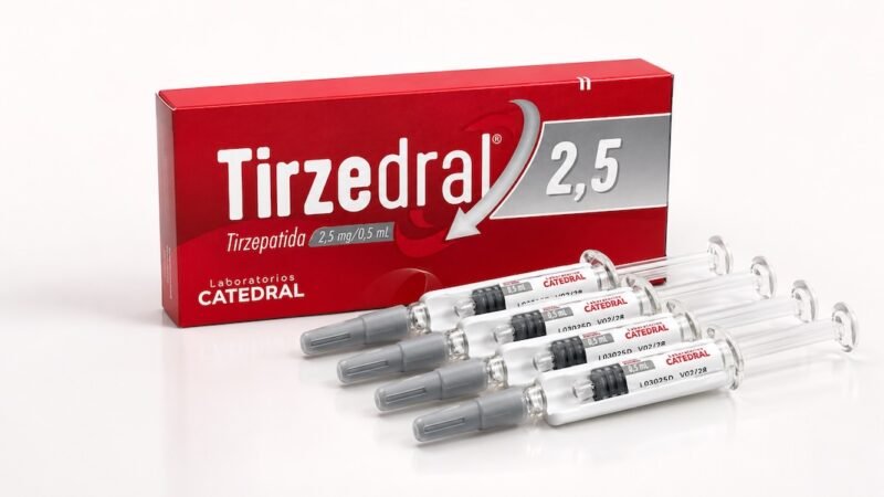 Tirzedral 2,5mg - 4 Seringas